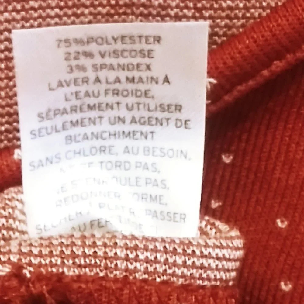 BP. Knit Crop Top in Burgundy Port at Nordstrom, Size Medium - Picture 7 of 7